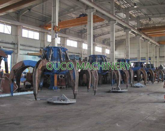 Hydraulic Orange Peel Wood Grab